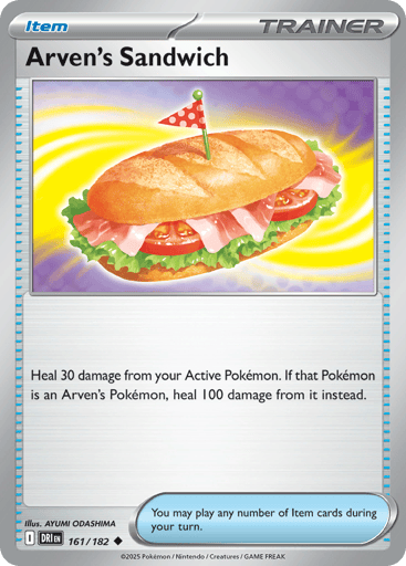 Arven’s Sandwich – Uncommon Reverse Holo – 161/182 – Destined Rivals