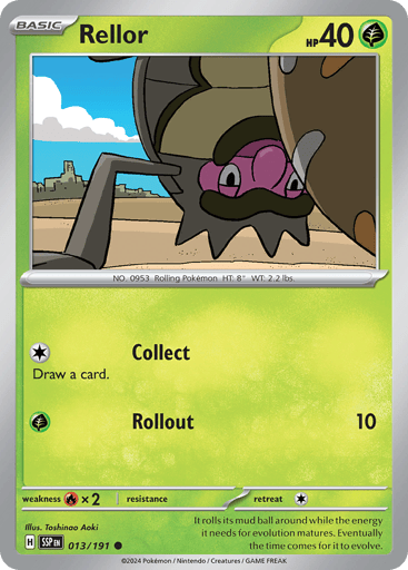 Rellor – Common Reverse Holo – 013/191 – Surging Sparks