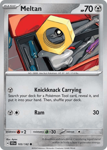 Meltan – Common – 103/142 – Stellar Crown