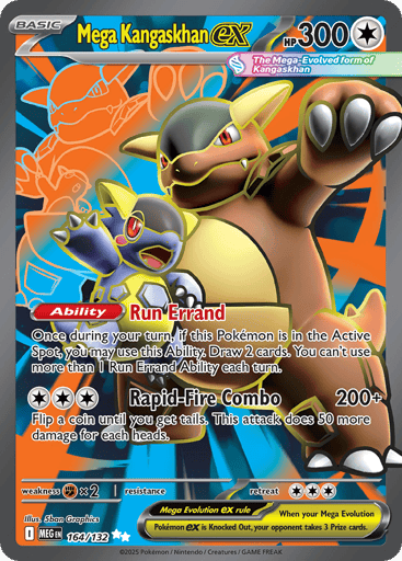 Mega Kangaskhan ex – Ultra Rare – 164/132 – Mega Evolution