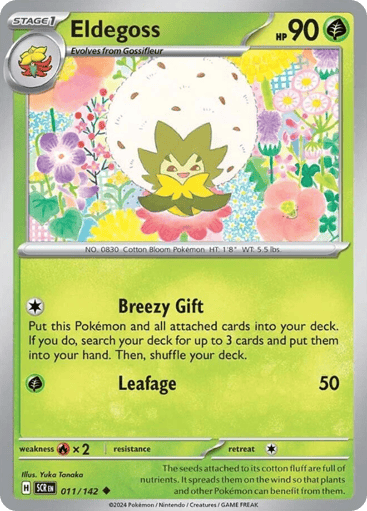 Eldegoss – Uncommon – 011/142 – Stellar Crown