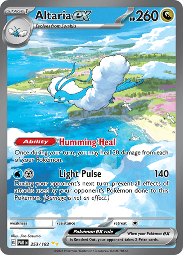 Altaria ex – Special Illustration Rare – 253/182 – Paradox Rift