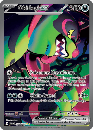 Okidogi ex – Special Illustration Rare – 090/064 – Shrouded Fable