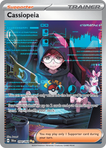 Cassiopeia – Special Illustration Rare – 094/064 – Shrouded Fable