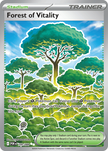 Forest of Vitality – Ultra Rare – 109/088 – Perfect Order