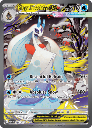 Mega Froslass ex – Special Illustration Rare – 275/217 – Ascended Heroes