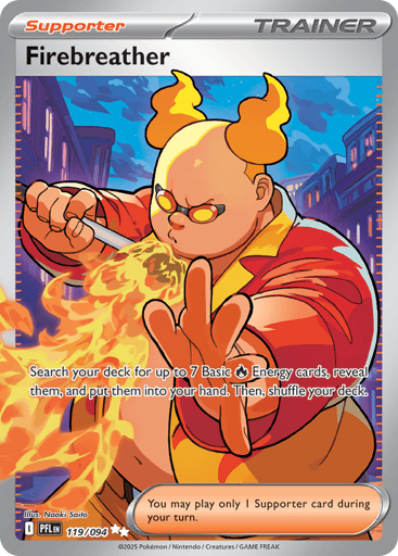 Firebreather – Ultra Rare – 119/094 – Phantasmal Flames