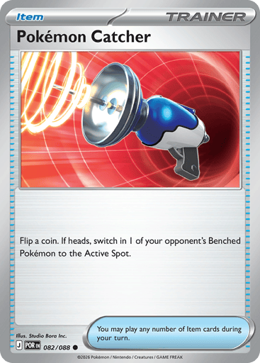 Pokémon Catcher – Uncommon – 082/088 – Perfect Order