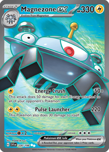 Magnezone ex – Ultra Rare – 226/198 – Scarlet & Violet