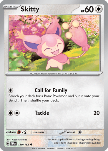 Skitty – Common – 130/162 – Temporal Forces