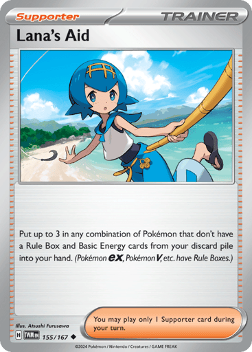 Lana's Aid – Uncommon – 155/167 – Twilight Masquerade