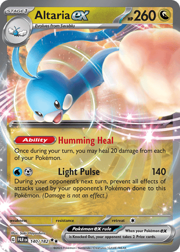 Altaria ex – Double Rare – 140/182 – Paradox Rift