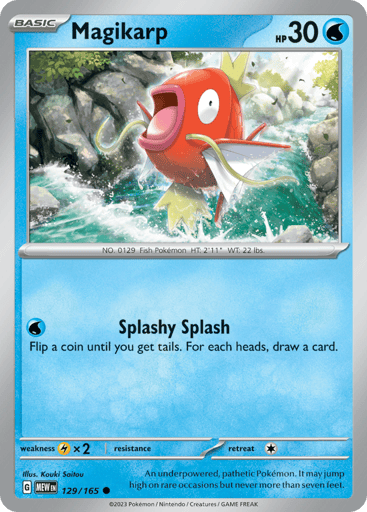 Magikarp – Common – 129/165 – S&V 151