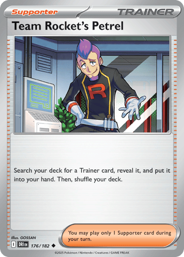 Team Rocket’s Petrel – Uncommon – 176/182 – Destined Rivals