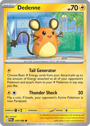 Dedenne – Common – 029/088 – Perfect Order