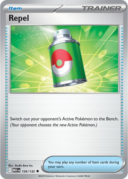 Pokémon – Repel – 126/132 – Mega Evolution – Raw