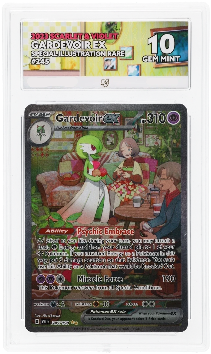 Pokémon Gardevoir ex Special Illustration Rare 245/198 – Scarlet & Violet – ACE 10 Graded Card