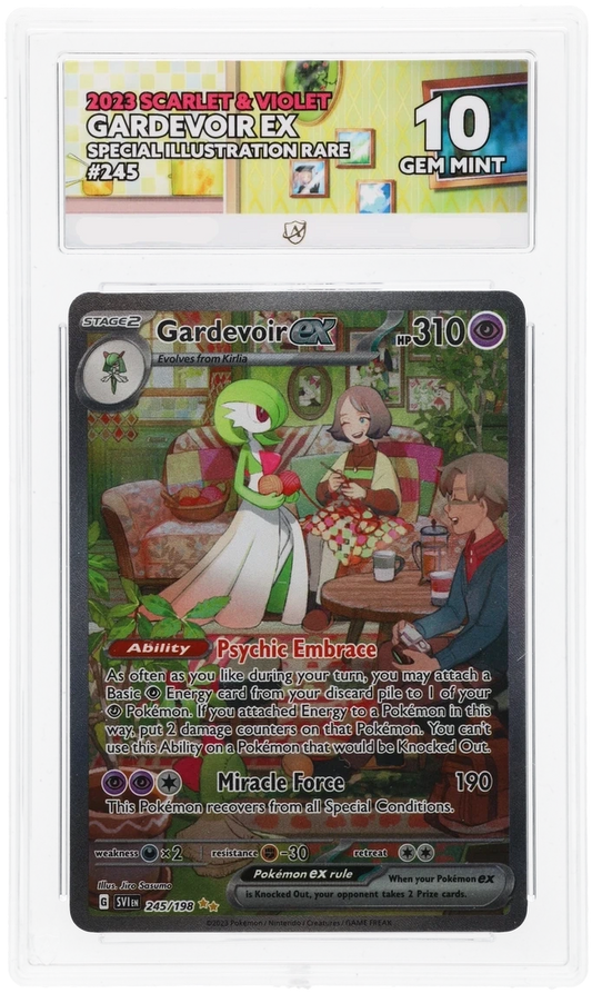 Pokémon Gardevoir ex Special Illustration Rare 245/198 – Scarlet & Violet – ACE 10 Graded Card