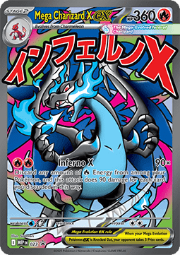Pokémon Mega Charizard X ex (MEP 023)