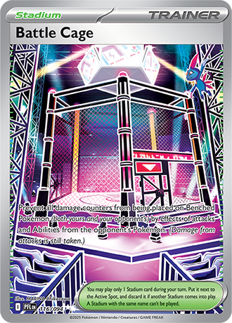 Pokémon – Battle Cage – Ultra Rare – 116/094 – Phantasmal Flames – Raw