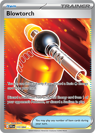 Pokémon – Blowtorch – Ultra Rare – 117/094 – Phantasmal Flames – Raw