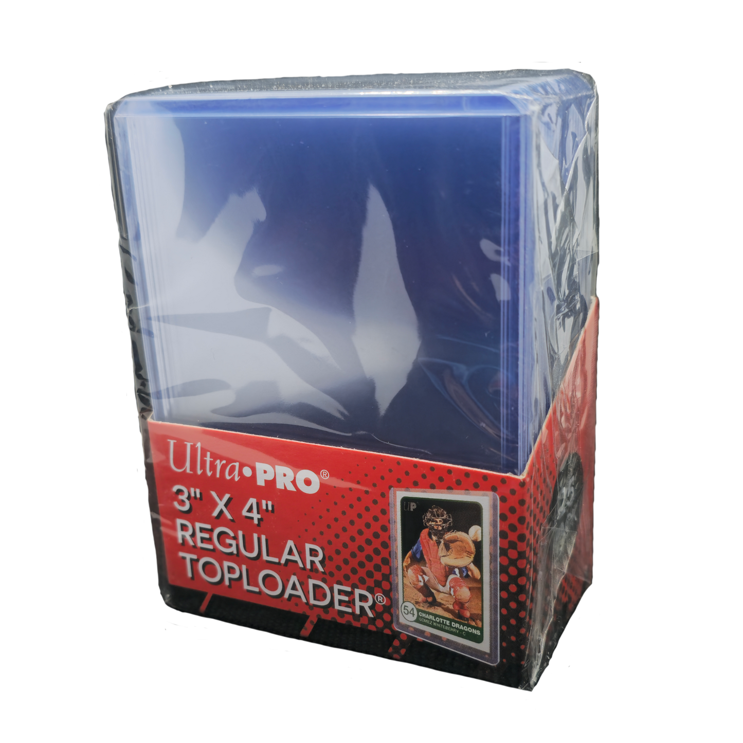 Ultra PRO – Rigid Toploaders – 3" x 4" – Clear – Regular